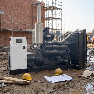 Groupe électrogène silencieux SHANGCHAI 400-800 kW refroidi par eau pour la construction, télécommande, entretien facile, panneau de commande numérique - Product Image 4