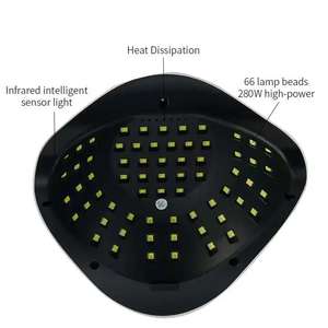 Lampe à ongles UV LED SUNX10 Max 45 perles SUNX11 Max 66 perles 280W Lampe à ongles UV Machine de manucure professionnelle pour sèche-ongles - Product Image 5