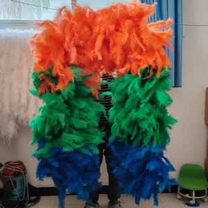Boa en Plumes d'Autruche Épaisses et Moelleuses de Haute Qualité de 3,5 Mètres, Vente en Gros Directe d'Usine Chinoise, Idéal pour les Décorations de Spectacles de Carnaval - Product Image 2