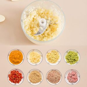 Mini Manual Garlic <b>Grinder</b> Masher Plastic+Stainless Steel for Kitchen Use Pulverizing Stirring Tool for Fruit Vegetable <b>Meat</b> - Product Image 4
