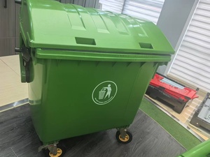 Lớn <span class=keywords><strong>1200L</strong></span> HDPE en840 Bốn bánh xe điện thoại di động chất thải <span class=keywords><strong>bin</strong></span> hiệu quả nhựa rác lưu trữ <span class=keywords><strong>bin</strong></span> - Product Image 4