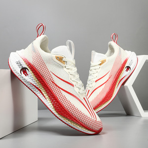 High Quality Mesh Upper Retro Style Lightweight Breathable Shock-absorbing <b>Rebound</b> Running Shoes men's stylish men's shoes - Product Image 1