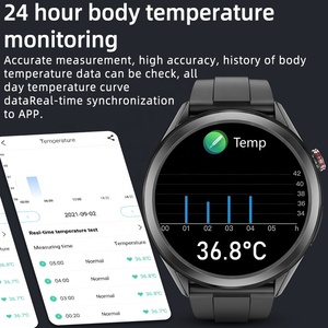 IP67กันน้ำ ECG PPG BP HR อุณหภูมิฟิตเนสอัตราการเต้นหัวใจการตรวจสอบสุขภาพนาฬิกาสมาร์ทวอทช์ Reloj W10 - Product Image 5