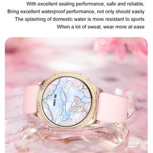 2024 nouvelle Smartwatch personnalisée Gk53 <span class=keywords><strong>Bracelet</strong></span> intelligent pour femme Ip67 note étanche 210Mah Ultra longue durée de vie Smartwatch sain - Product Image 6