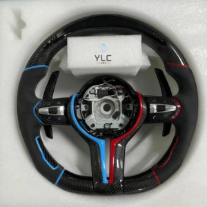 Volant en fibre de carbone personnalisé YLC pour BMW M2 M3 M4 M5 F10 F20 F22 F30 F32 F36 F40 F90 F23 F34 F10 - Product Image 3