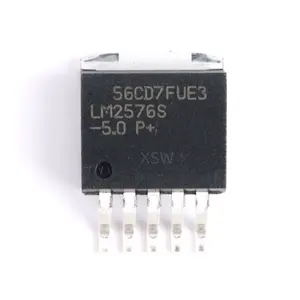 ic芯片LM2576SX-5.0 IC DC DC开关稳压器LM2576S-5.0集成电路LM2576S价格供应商
