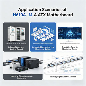 เมนบอร์ดอุตสาหกรรม ATX H610A-IM-A LGA1700 <span class=keywords><strong>Intel</strong></span> 12/<span class=keywords><strong>13</strong></span>/14th Gen เมนบอร์ด DDR4สามจอ PCIe5.0 IPC - Product Image 5