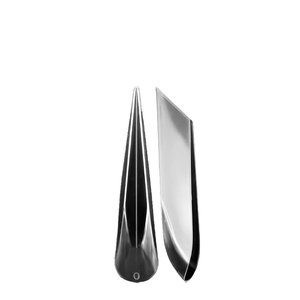 Split Space Claw Extra Long Coffin <b>Nail</b> Mold Dual Form 3D Extending Tips Quick Building Gel <b>Extension</b> Salon <b>Nail</b> System Tool - Product Image 1
