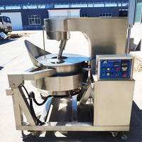 Machine industrielle de fabrication de Popcorn en forme de boule de gaz, grand Caramel pour Popcorn industriel
