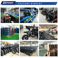Venta de Fábrica Zerogo Fatbike Bicicleta Eléctrica de Montaña V20 Pro Países Bajos Bicicleta Eléctrica de Montaña con Neumáticos Anchos