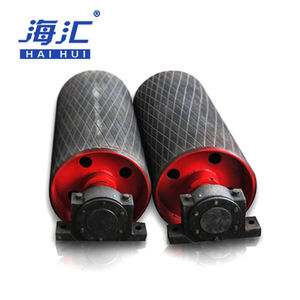 Hoogwaardige Roestvrijstalen Rubberen Kop Drum Drive Transportband 1000Kg Laadvermogen Oem/Odm Voor Magazijn Nieuw - Product Image 2