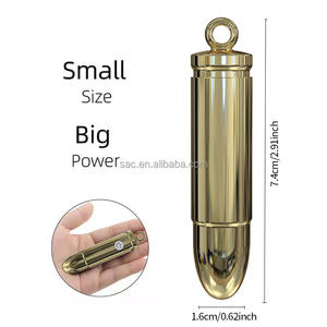 SacKnove, venta al por mayor, alta calidad, Mini Power, bragas bastante vibrantes, juguete sexual tipo bala, collar portátil, colgante, vibrador para parejas - Product Image 6