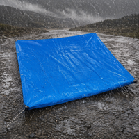 Bâche PE bleu clair de qualité supérieure pour piscine et bâches et toiles en plastique – Vente chaude