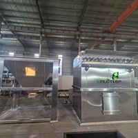 Collecteur de poussière en acier inoxydable à économie d'énergie, boîtier aérodynamique pour ventilateur à économie d'énergie