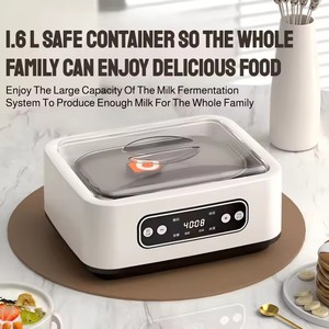 Timed 1.6L Automatic Yogurt Maker Multi-functional Ice Cream Pudding Maker <strong>Millet</strong> Wine Natto Fermentation Machine Yogurt Machine - Product Image 4