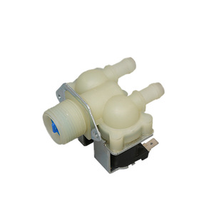 โซลินอยด์วาล์วสำหรับเครื่องล้างจาน สแตนเลส สตีล ไฟฟ้า แม่เหล็กไฟฟ้า หนึ่งทางเข้า สองทางออก สำหรับอะไหล่ตู้กดน้ำ - Product Image 3