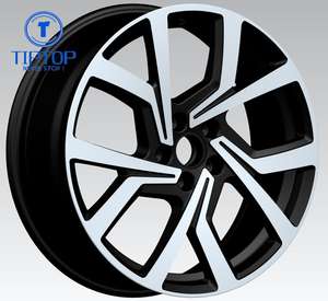 Cerchi 18x7.5 19x7.5 pollici cerchioni a 5 fori ET 45mm pcd 5x112mm adatti per il design del golf <span class=keywords><strong>TIPTOP</strong></span> quality - Product Image 5