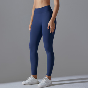 Legging de cintura alta para mujer, mallas transpirables de secado rápido, mallas ajustadas para entrenamiento, mallas de Yoga - Product Image 3