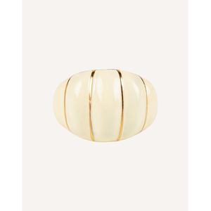 Anello Floreale Regolabile YFB R449 in Smalto e Acciaio Inossidabile, Anello Floreale alla Moda per Primavera/Estate - Product Image 2