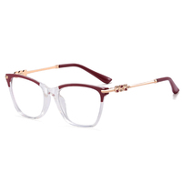 Nouvelles montures de lunettes optiques rondes de luxe unisexes au design italien, logo personnalisé, anti-lumière bleue, durables, PAISHEO FD81595