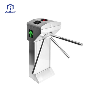 슈퍼마켓 버스 정류장용 보안 게이트 얼굴인식 삼각대 개찰구 게이트 제어 - Product Image 2