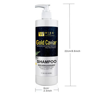 Caviar Pellicules Shampooing 500ml Luxe Organique Kératine Styling Profondément Hydratant Supplément pour Cheveux Bouclés Core Nutrition Care - Product Image 3