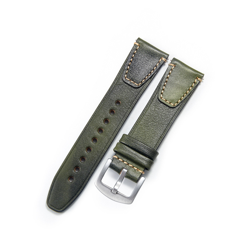 Verde militare - fibbia in acciaio -K2