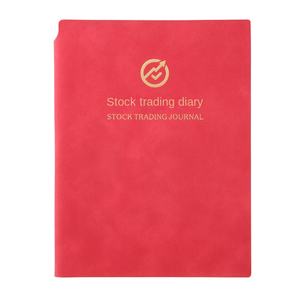 Couverture en cuir personnalisable Stock Trading Notebook Cute Printed Style Fund Trading Manual Stock Market Limit Analysis Bookkeeping - Product Image 1