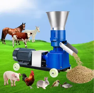 Máquina eléctrica para alimentos de animales en china, máquina de pellet para alimentación de alimentos