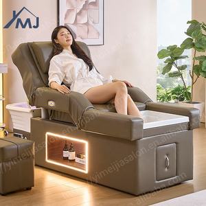 Japanischer Massage salon Elektrischer Wassertherapie-Pediküre-Stuhl und Shampoo-Kopf-Spa-Bett - Product Image 1