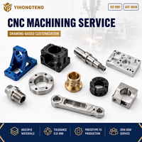 Service d'usinage CNC, pièces métalliques usinées sur mesure de précision, aluminium, acier inoxydable, tournage, fraisage, électroérosion à fil, OEM