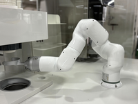 Robot Manipulator Barista Kopi 6 Axis, Lengan Robot Pembuat Kopi 220VAC 4.8kW, Garansi 1 Tahun
