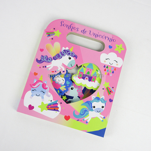 Lectura de cuentos de dibujos animados Impresión personalizada Libro de tapa dura a todo color Libro de cuentos <span class=keywords><strong>para</strong></span> niños con caja - Product Image 3