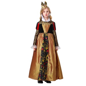 Disfraz de reina de corazones de Yi Xiaoyi para niñas, vestido de Cosplay de Halloween, traje para actuación en escenario - Product Image 3