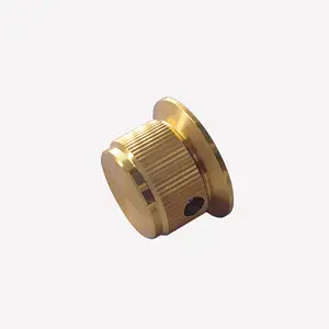 Bán buôn tùy biến nhiều màu sắc CNC gia công chính xác các bộ phận kim loại cho knurling Brass nội Knob âm thanh