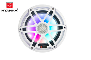 Altoparlante Marino HYANKA HMS-08W 8'' Bianco con Luce a Sette Colori 91db, Altoparlanti a Torre Impermeabili IP67 per Barche - Product Image 3