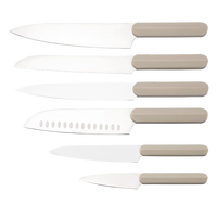 Collection de couteaux minimalistes en acier inoxydable - Acier inoxydable ultra-affûté et manche distinctif