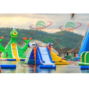 <span class=keywords><strong>Parque</strong></span> Acuático Inflable Comercial en el Mar, <span class=keywords><strong>Parque</strong></span> <span class=keywords><strong>de</strong></span> <span class=keywords><strong>Atracciones</strong></span> Acuáticas Flotante Inflable, Equipo <span class=keywords><strong>de</strong></span> Juegos, Certificado TUV CE - Product Image 5