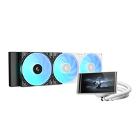 Refroidisseur d'eau pour processeur 2026 LT360 VISION ARGB à succès avec écran LCD de 4,5 pouces, compatible LGA1851/1700/1200 AM5/AM4