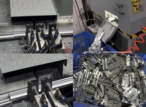 Khóa cửa trượt an ninh bằng hợp kim nhôm trắng, gắn nổi, dày, kiểu chốt thùng - Product Image 5