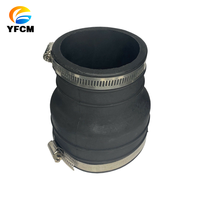 Pièces d'excavatrice : Soufflet d'échappement supérieur 70981A3 18-2762 89070 pour MerCruiser 3-4 pouces