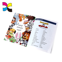 Impression personnalisée de livres d'art pour enfants sur le thème des animaux avec papier offset, pages couleur, pelliculage brillant et reliure parfaite