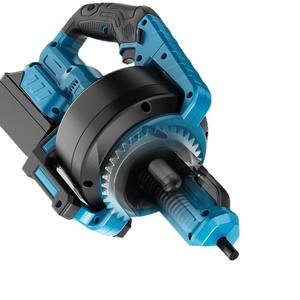 Déboucheur électrique portable puissant à batterie au lithium bleu pour toilettes, cuisine, salle de bain, drains de sol, débouchage domestique - Product Image 1