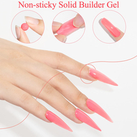 Mobray LED/UV Solid Builder Gel pour l'extension des ongles Gel pour renforcer les ongles Nail Art Manucure