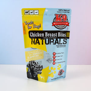 לוגו דפוס צבעוני מותאם אישית דפוס מט לסיים פלסטיק doy מזון כלבים כלבים חתול שקית שקית נייר סטנד אפ - Product Image 5