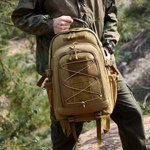 Mochila Táctica Multifuncional de Gran Capacidad con Camuflaje para Viajes al Aire Libre, Senderismo y Montañismo, con Cierre de Poliéster - Product Image 5