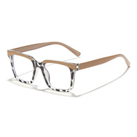 Nouvelles Lunettes Coréennes Rétro 2026 à Monture Carrée, Anti-Lumière Bleue, Amincissantes pour le Visage, Monture de Lunettes de Vue Tendance