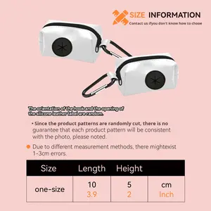 Dispensador de Sacos de Lixo para Animais de Estimação Portátil e Fashion, Acessório para Caminhadas ao Ar Livre, Anexável à Coleira do Cão - Product Image 4