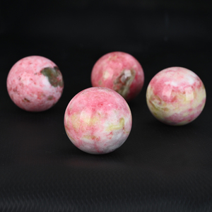 Wholesale Hand Polished Pink Zoisite Sphere <b>Crystal</b> Healing Stone Sphere <b>Ball</b> for Fengshui Decoration - Product Image 3