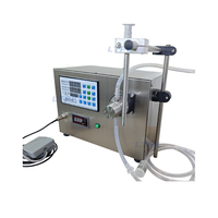 LT-MPF4L Semi Automatique Soda Savon Liquide Eau Jus Huile Boissons Énergisantes Distributeur De Bouteilles Machine De Remplissage Pour Les Petites Entreprises